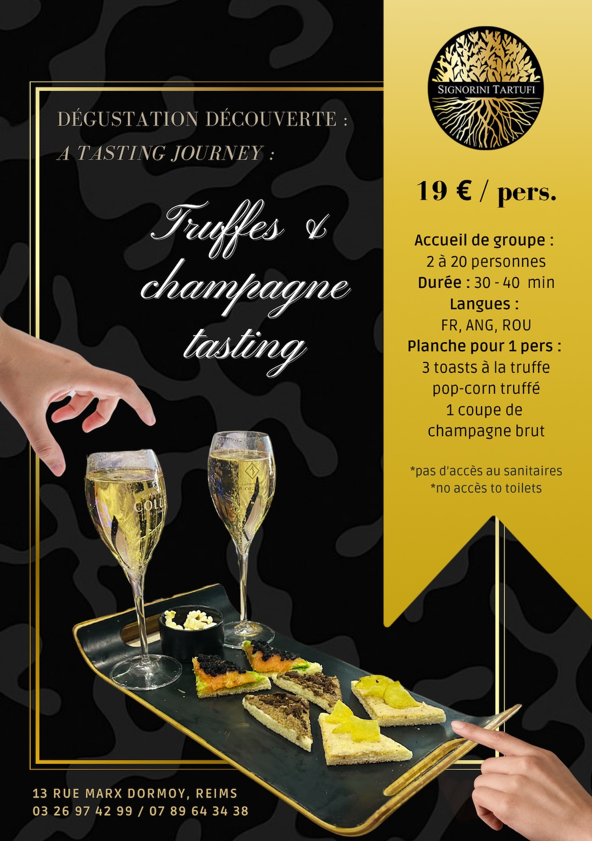 Discover the truffle & champagne pairing