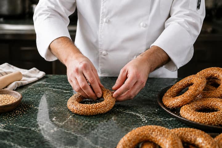 Prepare Turkish Breakfast & Simit with Local Chef