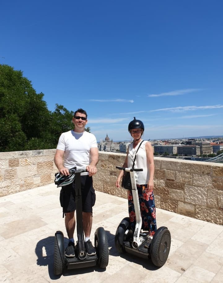 Segway në qytetin e Budapestit /Ishulli Margaret /Turne 90-minutësh