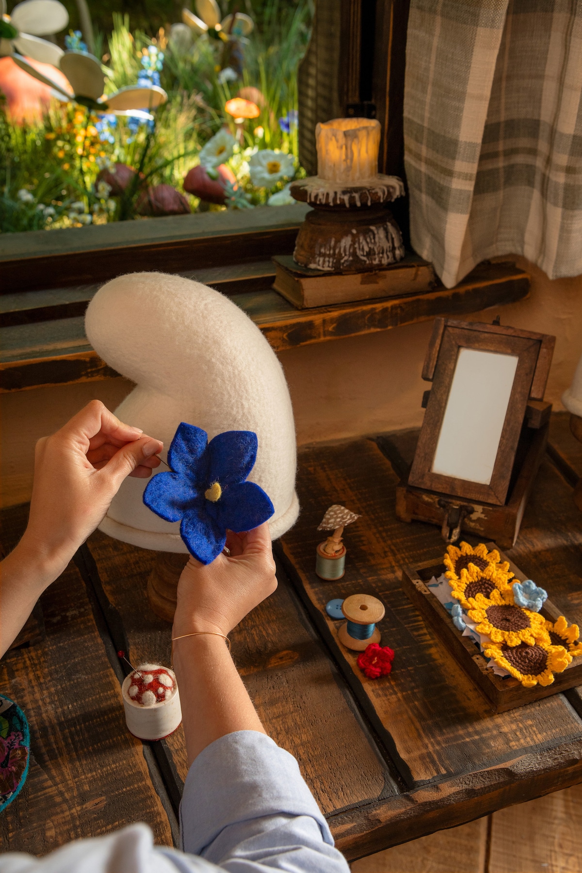 Experience a day in the life of a Smurf