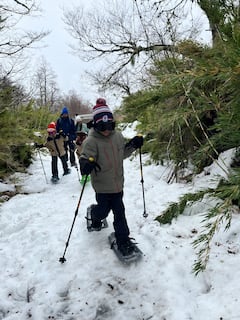 Trekking con Raquetas en Valle Las Trancas