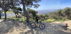 Parcourez les montagnes de Barcelone en VTT