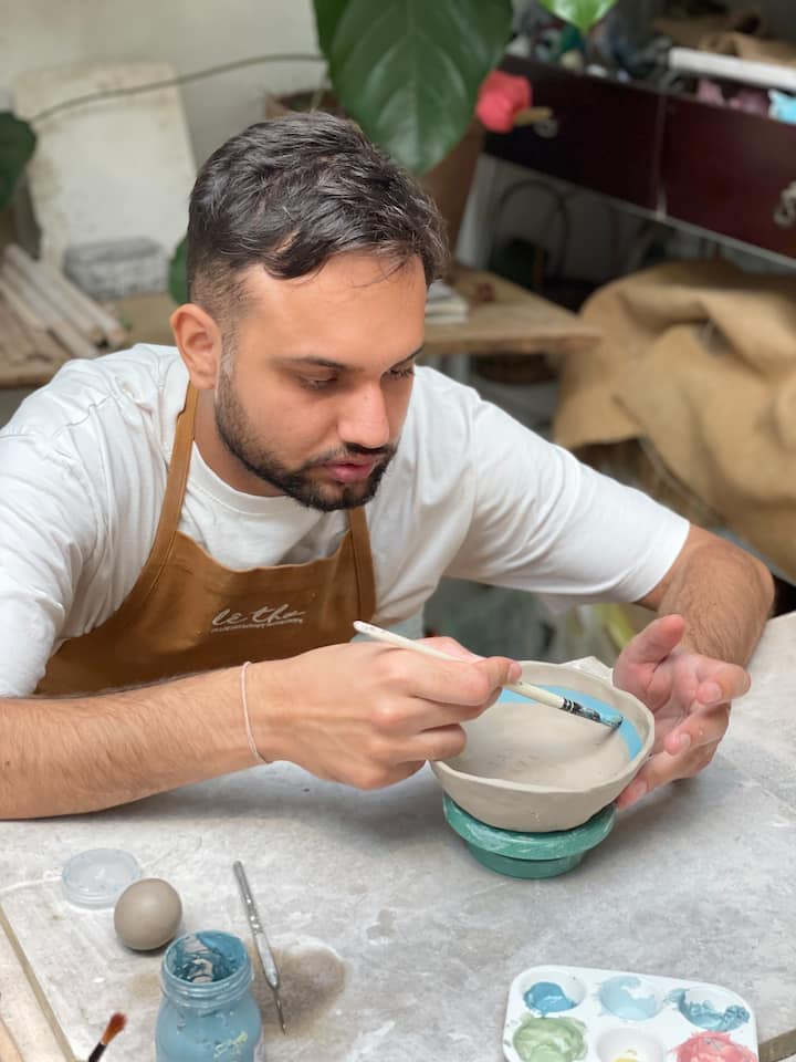 კერამიკის ხელით დამზადება შემოქმედებითი მოგზაურებისთვის