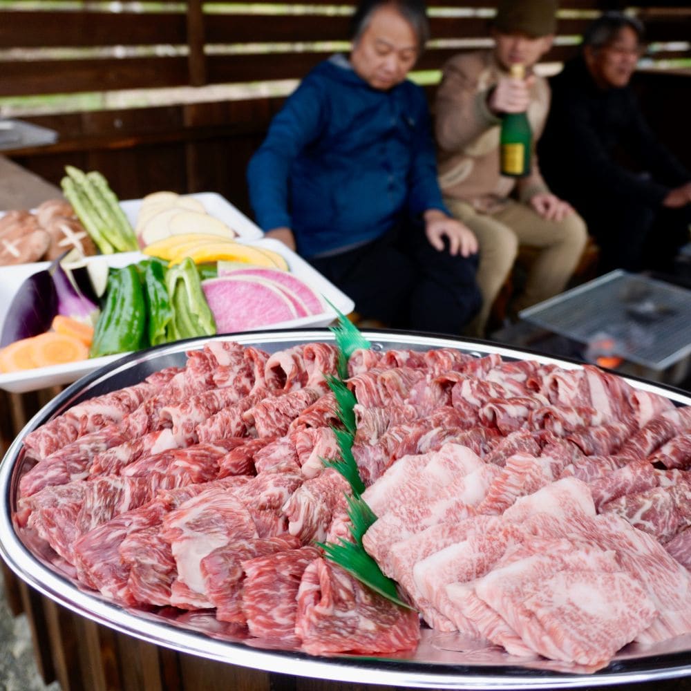Local Wagyu beef at the ranch
Enjoyable yakiniku experience