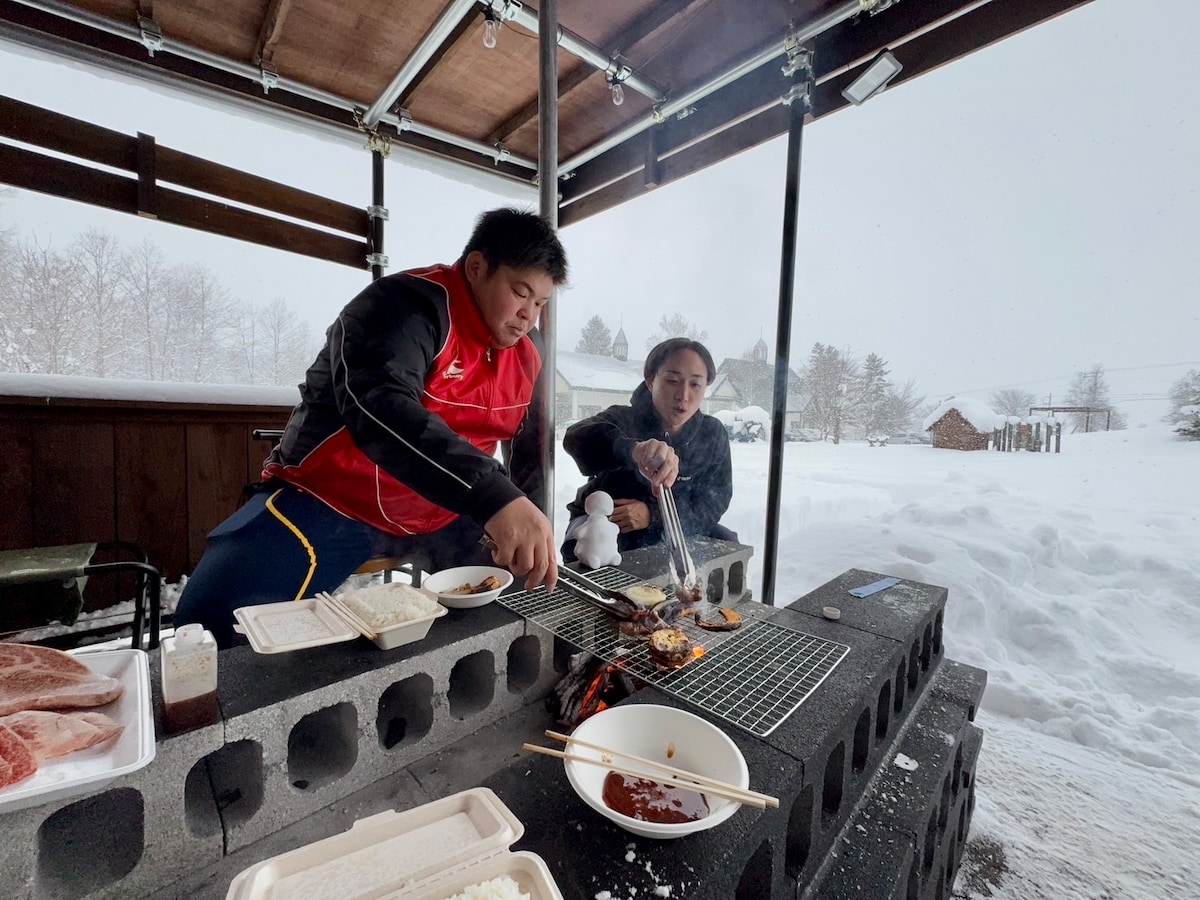 Local Wagyu beef at the ranch
Enjoyable yakiniku experience
