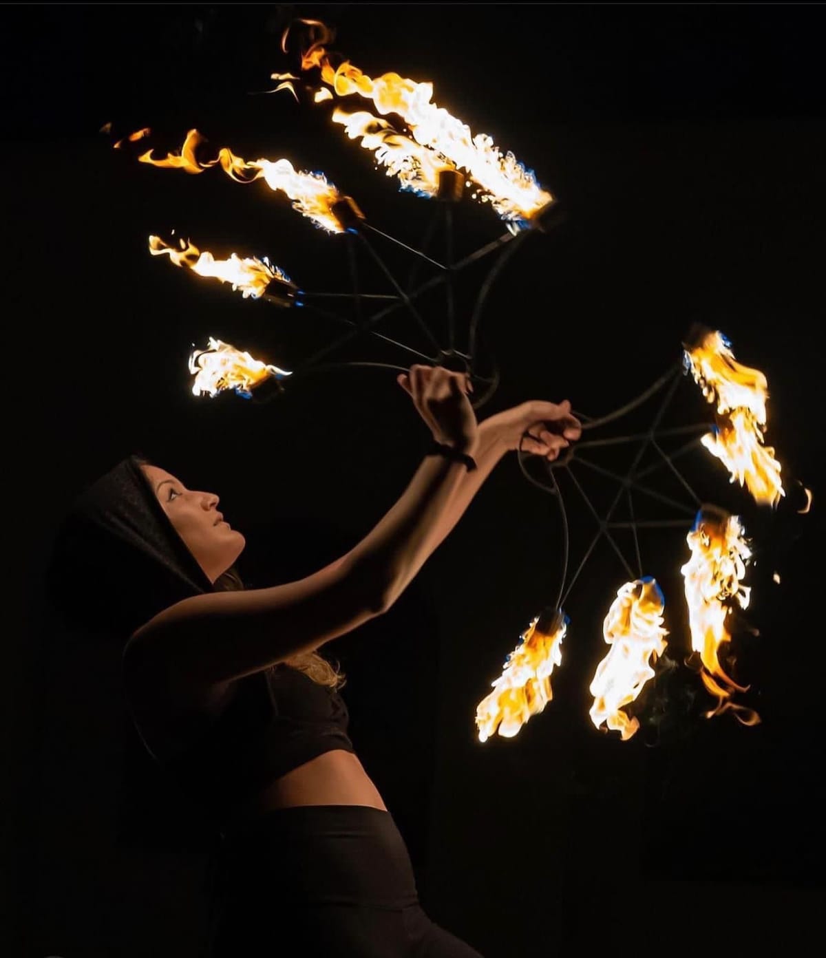 Fire Dance Class & Show for Groups in Waikiki