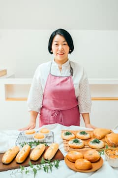 米粉面包制作和味噌汤品尝（含筷子体验）
