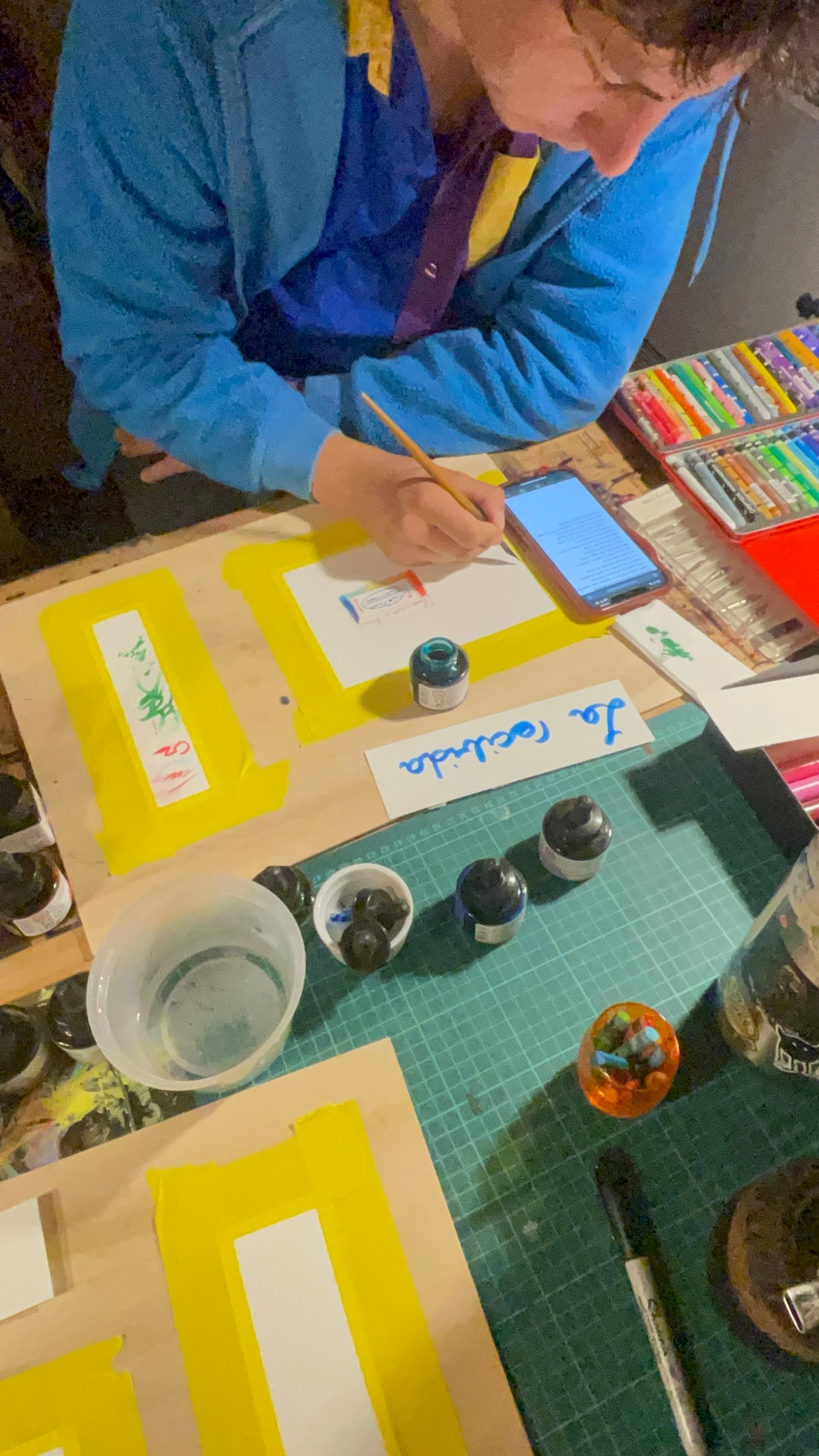 Illustrate a postcard of your best memory