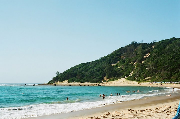 Surfez sur l'océan Indien à Ponta do Ouro, Mozambique