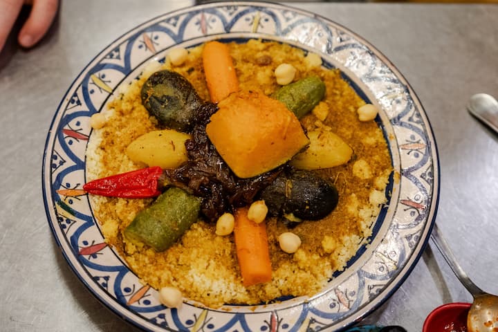 Shijo ushqimin autentik maroken në medinë