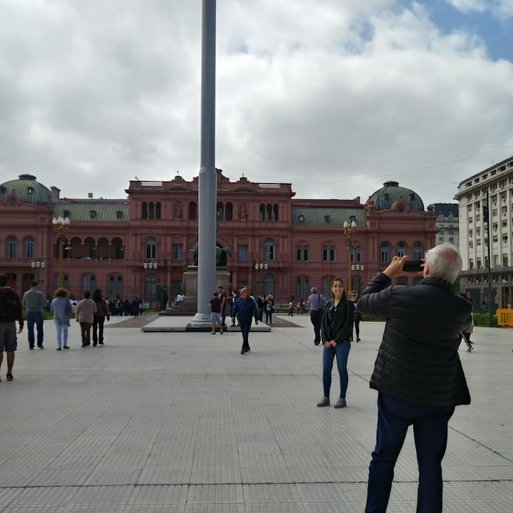 Walking tour en Plaza de Mayo