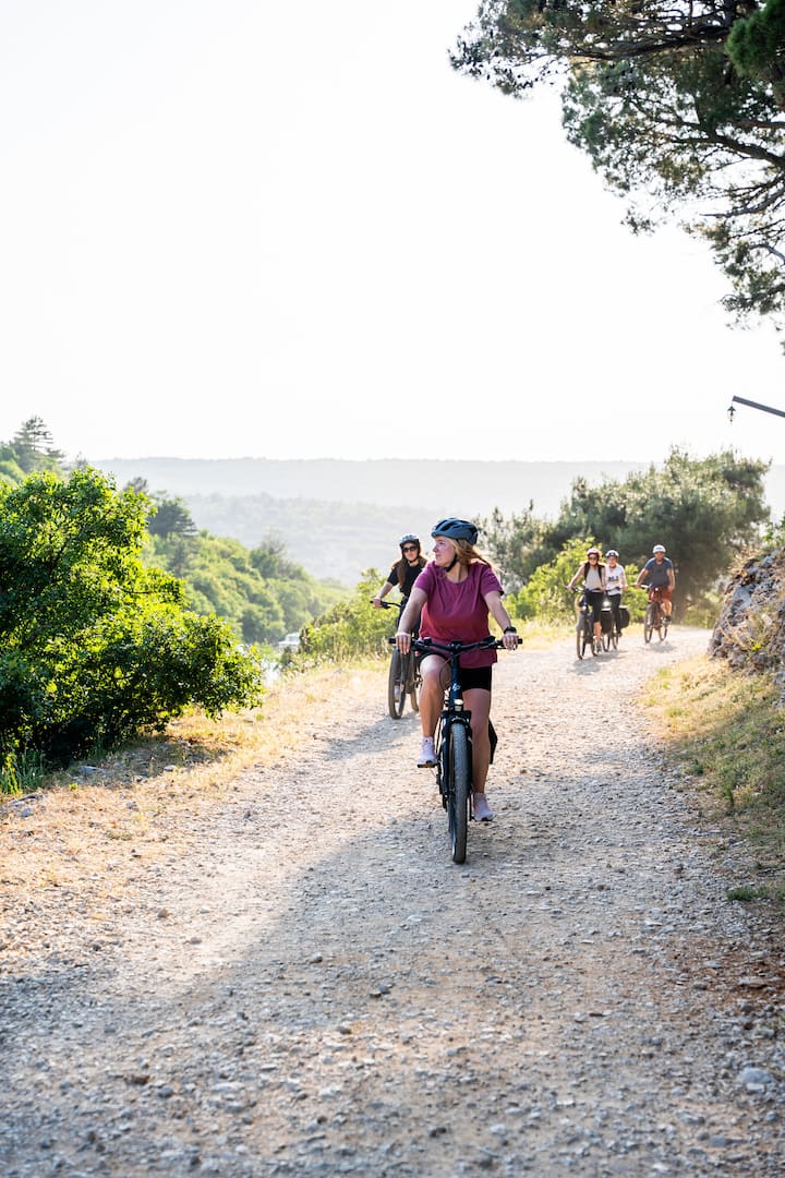 ელექტროველოსიპედით ტური გიდთან ერთად: პარენზანა — მოტოვუნი — გროჟნიანი