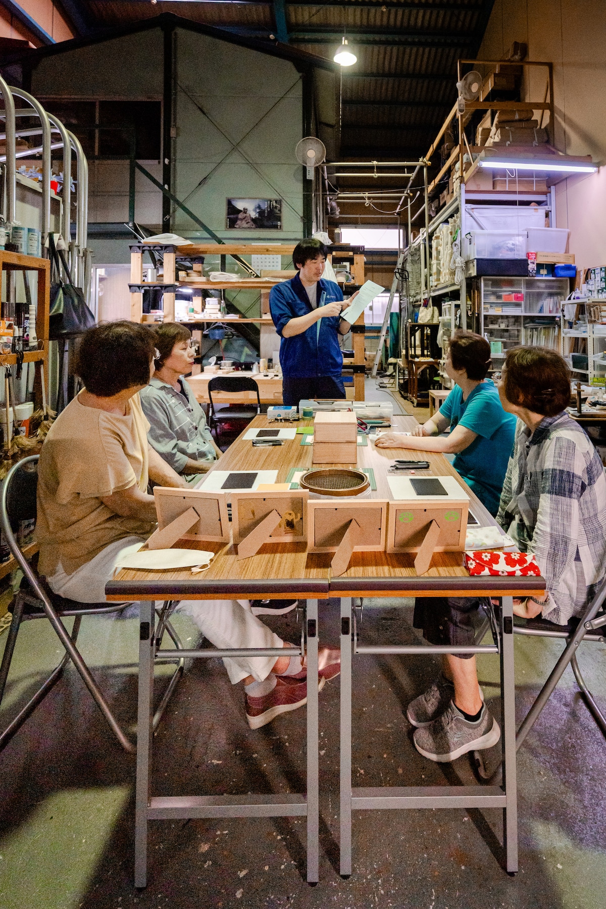 Experience gold leaf application