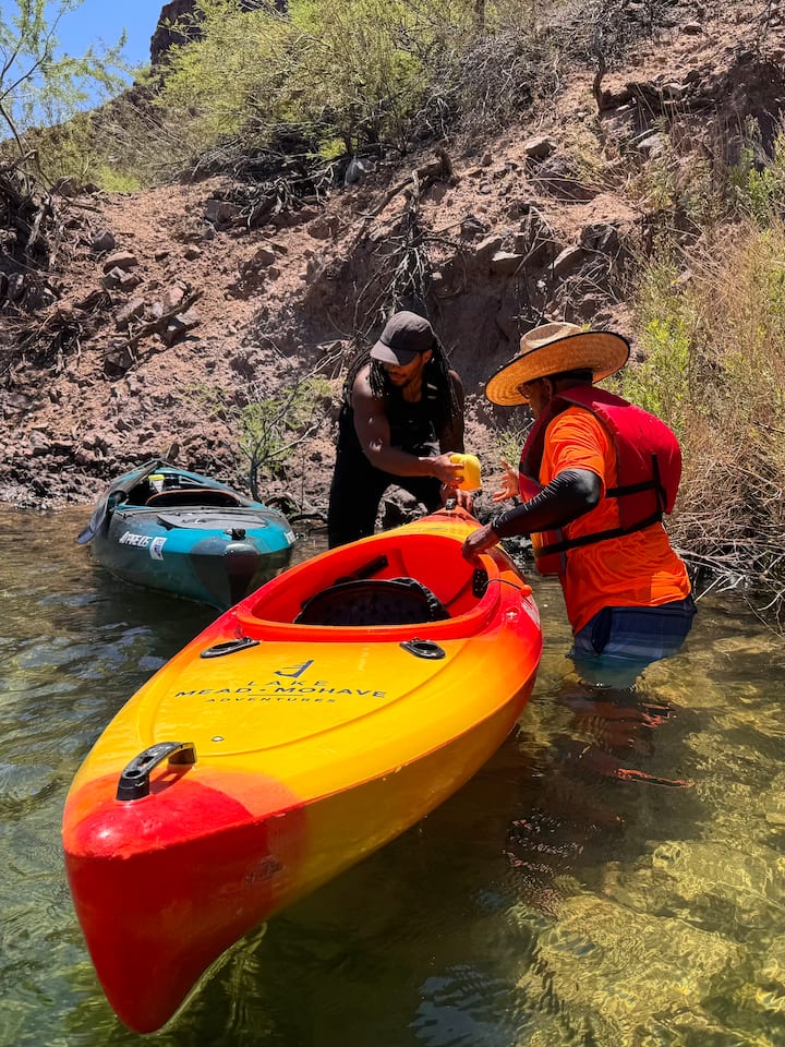 კაიაკინგი ჰუვერის კაშხალთან და ლაშ‑ვეგასის ტური