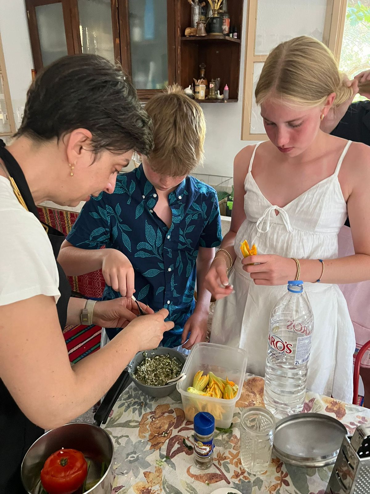 Cretan Cooking lessons under the olive trees