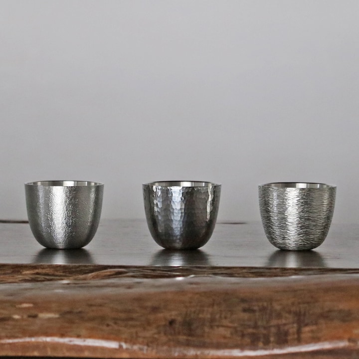 Private workshop in Kyoto to make a tin sake cup with a metal