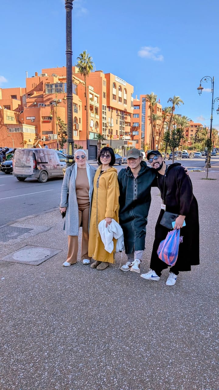 Ziara ya kutembea kutoka zamani hadi sasa huko Marrakech