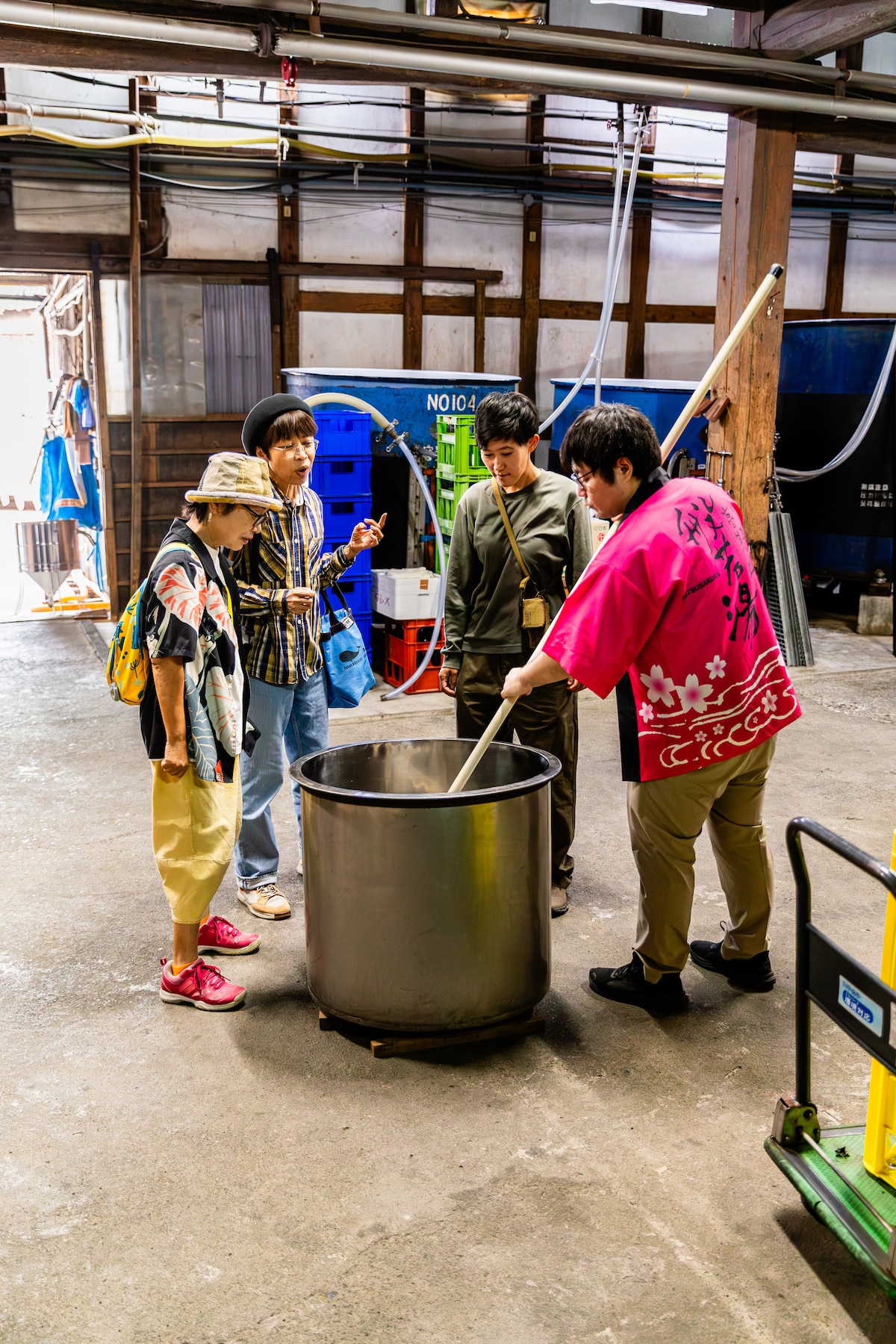 Tour a working sake brewery with its owner