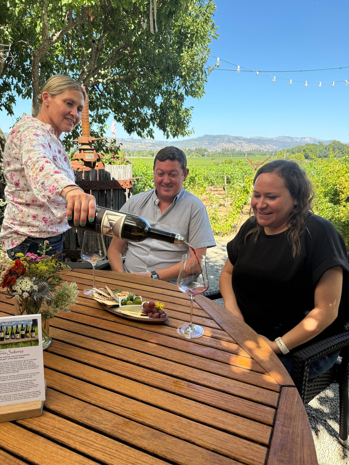 Immersive farm tour, wine tasting at a hidden gem