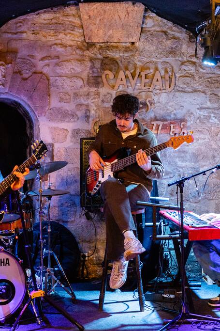 Echoes of Paris: Underground Live Music Experience