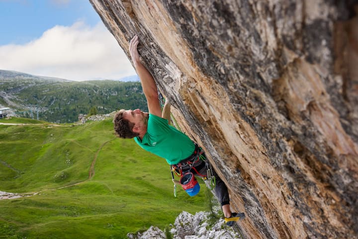 Climb in the Dolomites with Stefano Ghisolfi