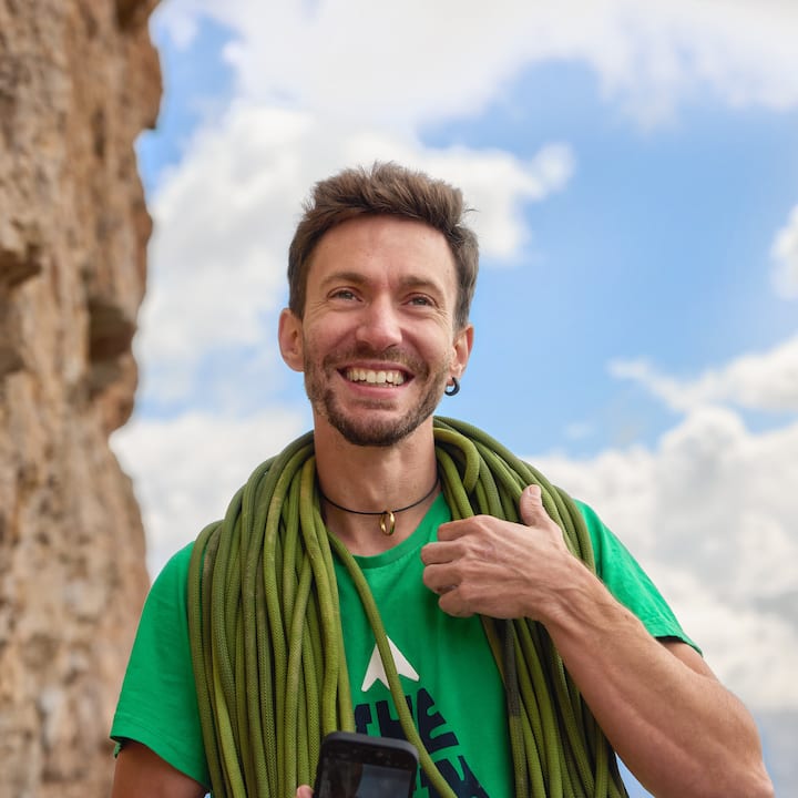Climb in the Dolomites with Stefano Ghisolfi
