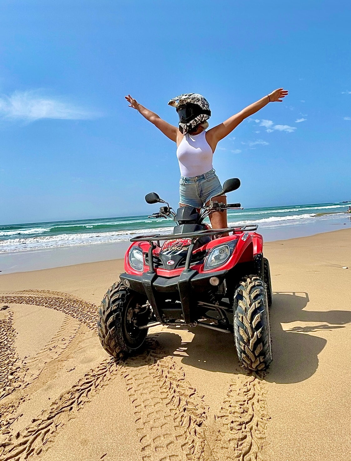 Discover Taghazout’s Banana Beach on a Quad