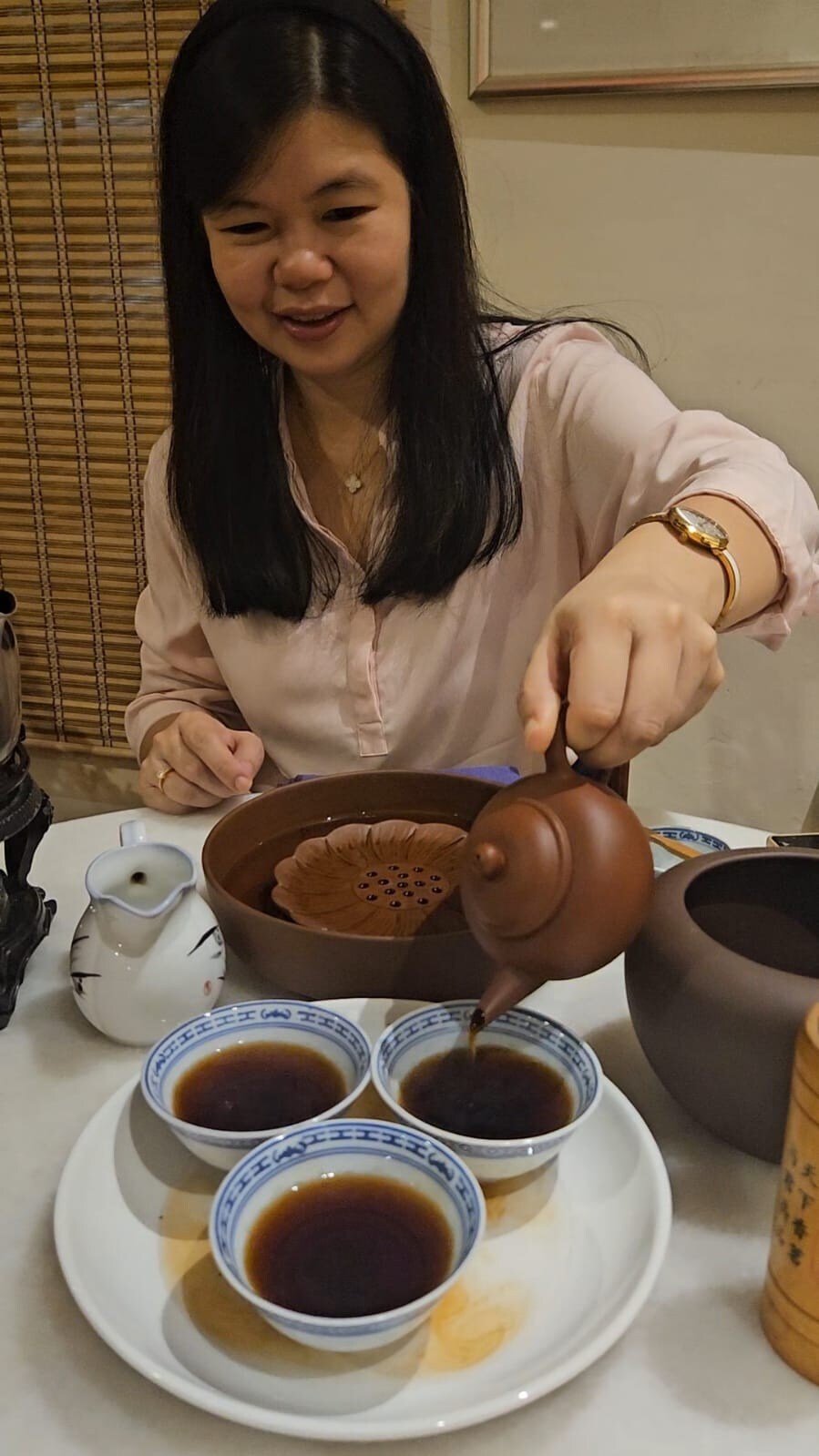 Chinese tea appreciation class