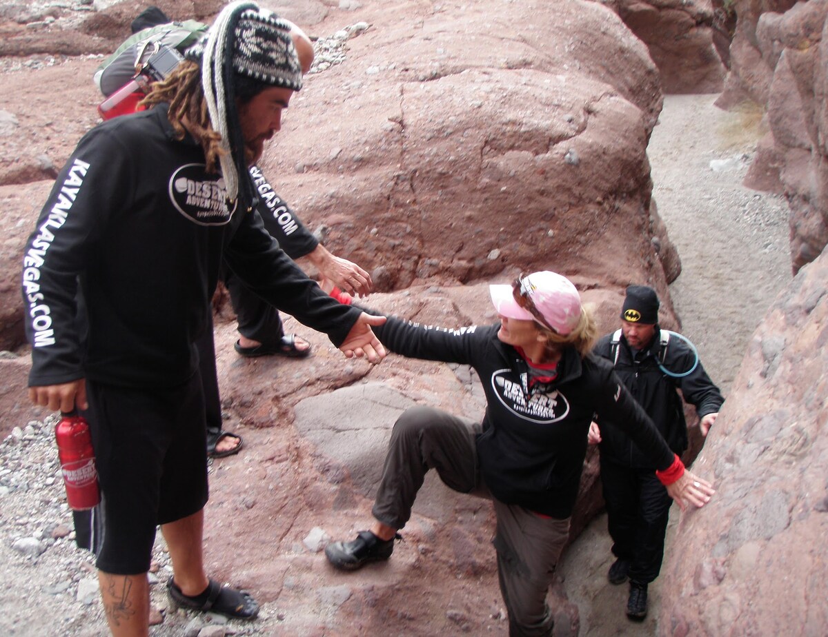 Hunt hidden hot springs along the Colorado River