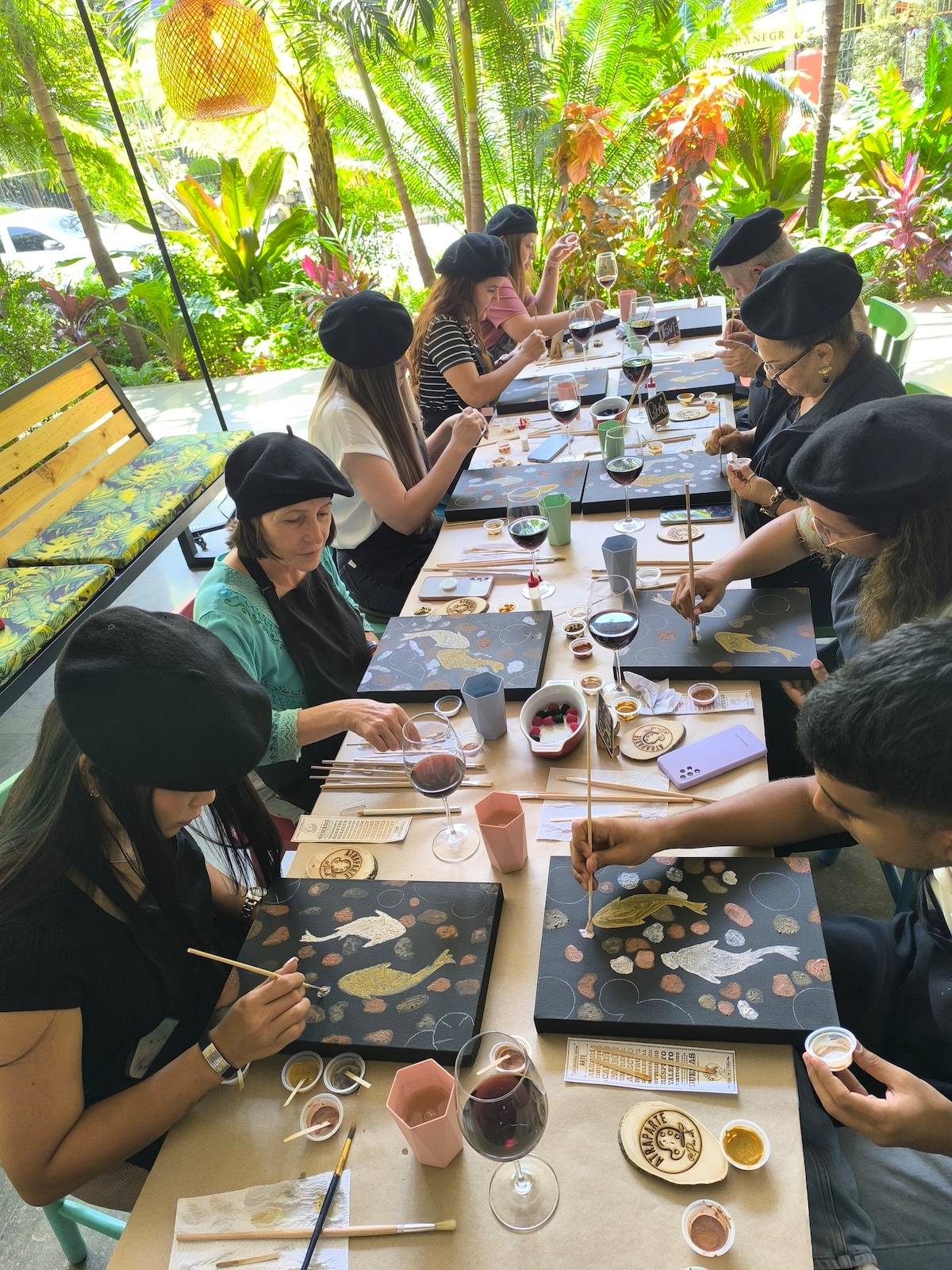 Paint your own work and connect with your creative side