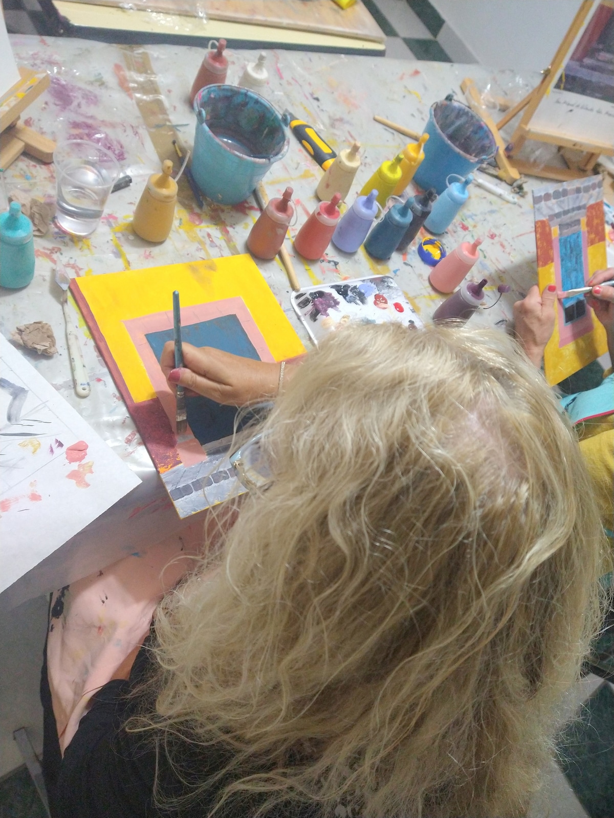 Half day painting workshop, San Miguel doors