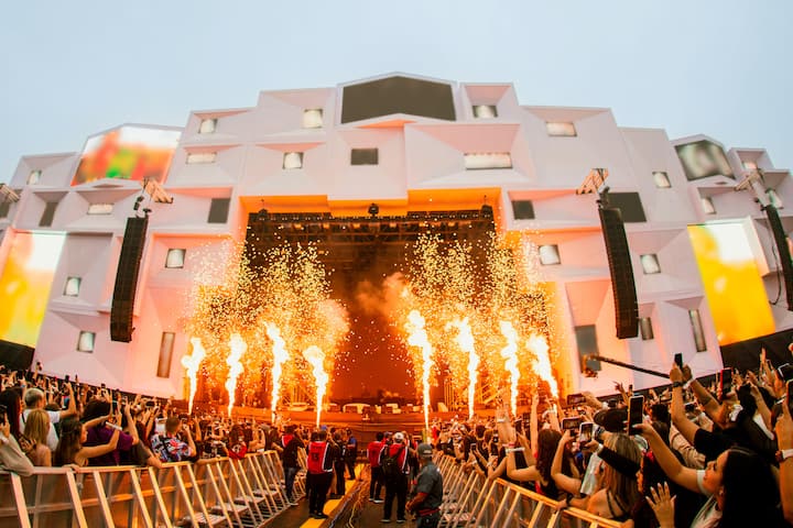 Go backstage at The Town with a festival boss