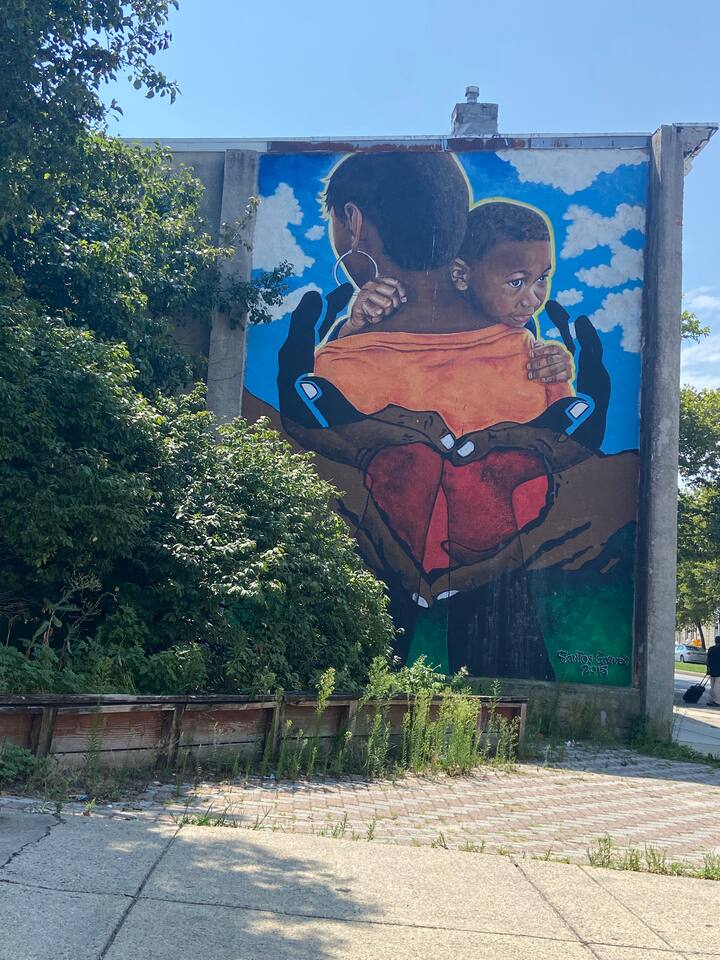 Обиколка на стенописите в Западен Балтимор