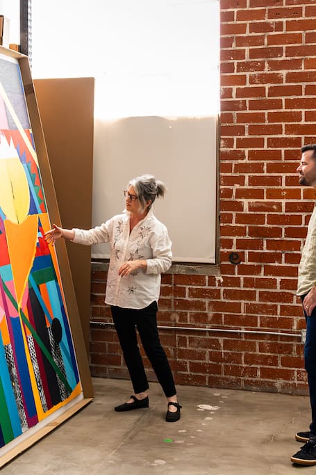 Private art viewing with its visionary founder