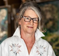 Art vault and exhibit tour with a gallery founder