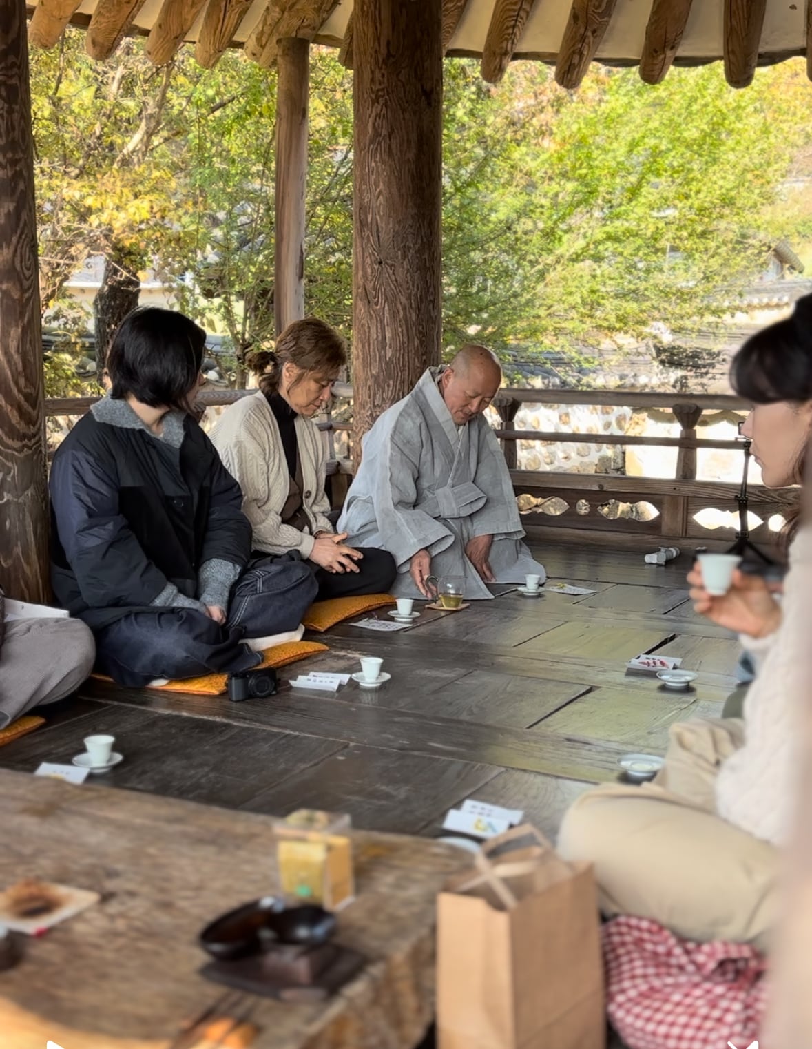 Jirisan Wild Tea Tasting