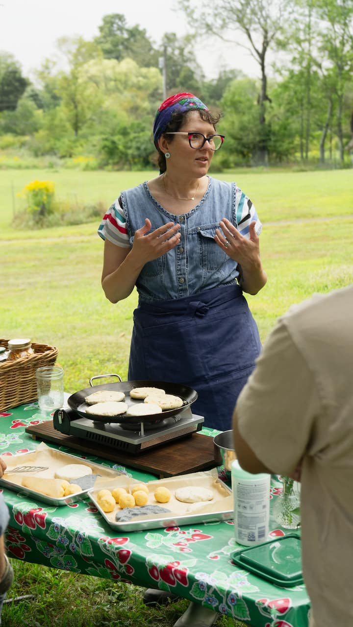 მასას მომზადება ფერმაზე