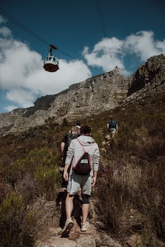 India Venster HikeTable Mountain Cable Car Pababa