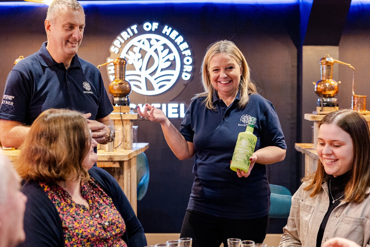Rockfield Spirits gin tasting experience
