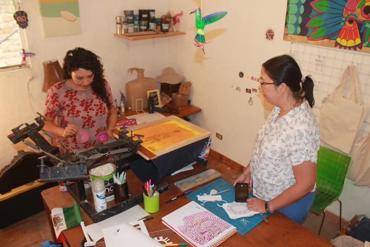 ხელნაკეთი აპლიკაცია ჩანთაზე ან მაისურზე