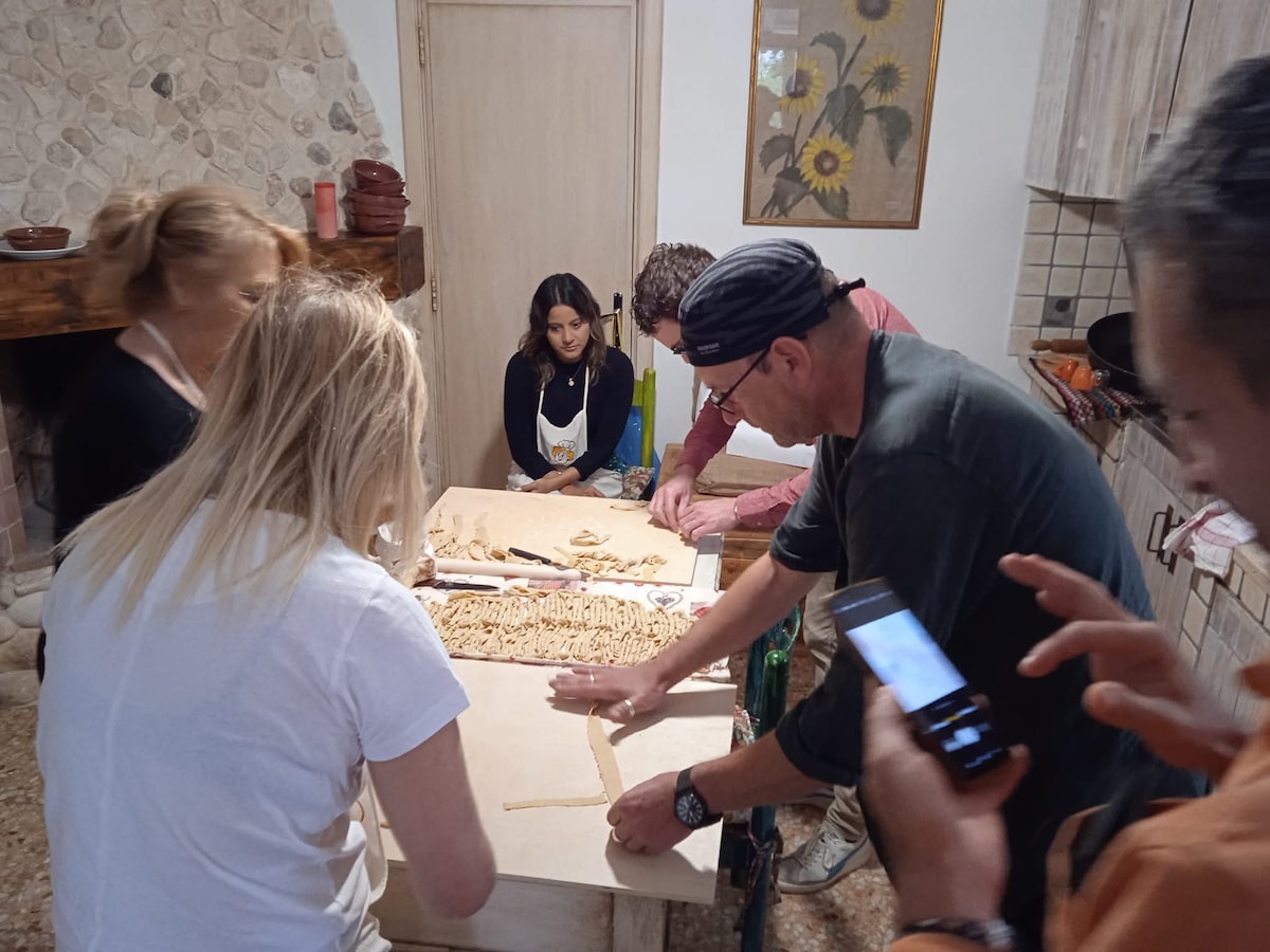 Make homemade pasta with Katia