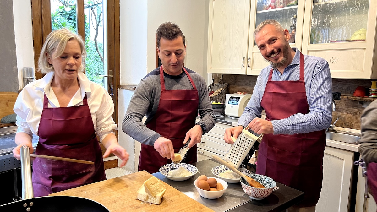 Traditional cooking class on Lake Como