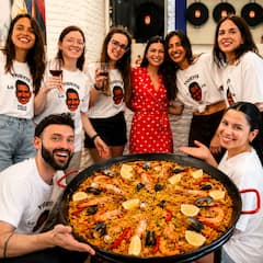Cocina tu paella mixta o vegana en Madrid centro