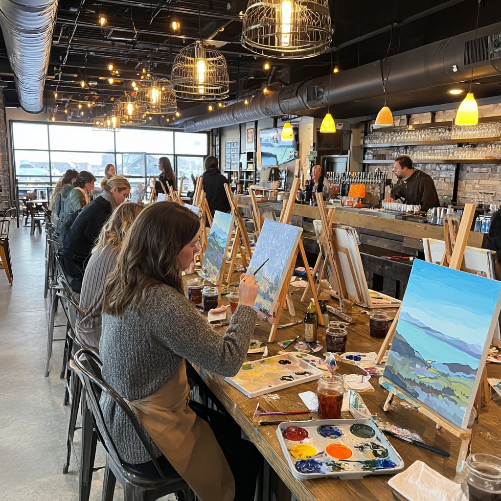 Truckee Tahoe Mobile Paint and Sip Parties