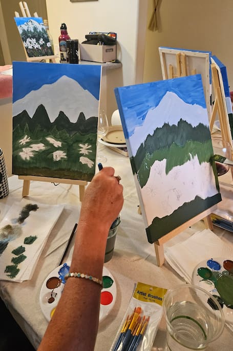 Truckee Tahoe Mobile Paint and Sip Parties