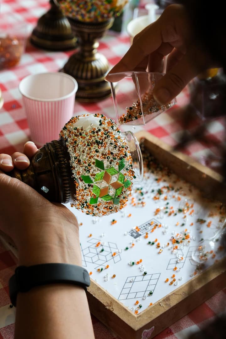 თურქული მოზაიკური ლამპების სახელოსნო (ყველაფერი გათვალისწინებულია)