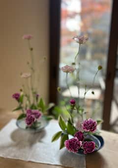 Ikebana-ervaring in Kyoto Hands-On-les