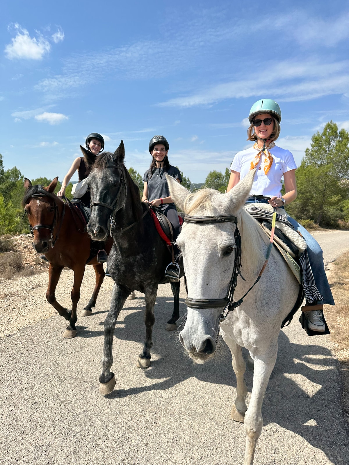 Horseback riding in Buñol