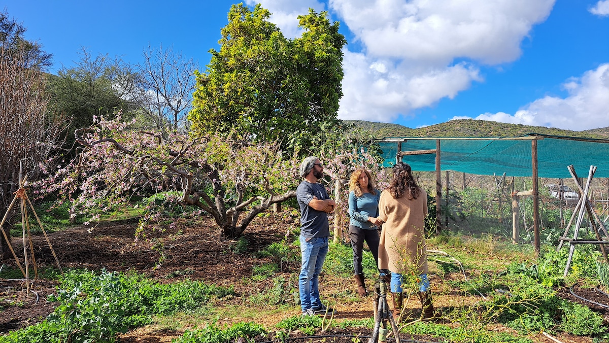 Growing organic food in harmony with nature