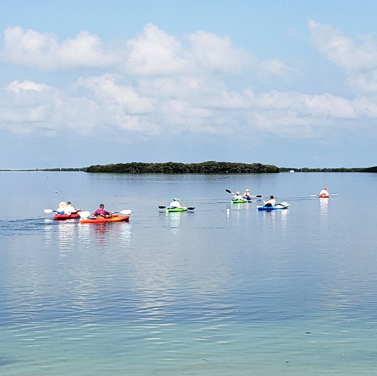 Shell Key Preserve kayak tour guided by a Native
